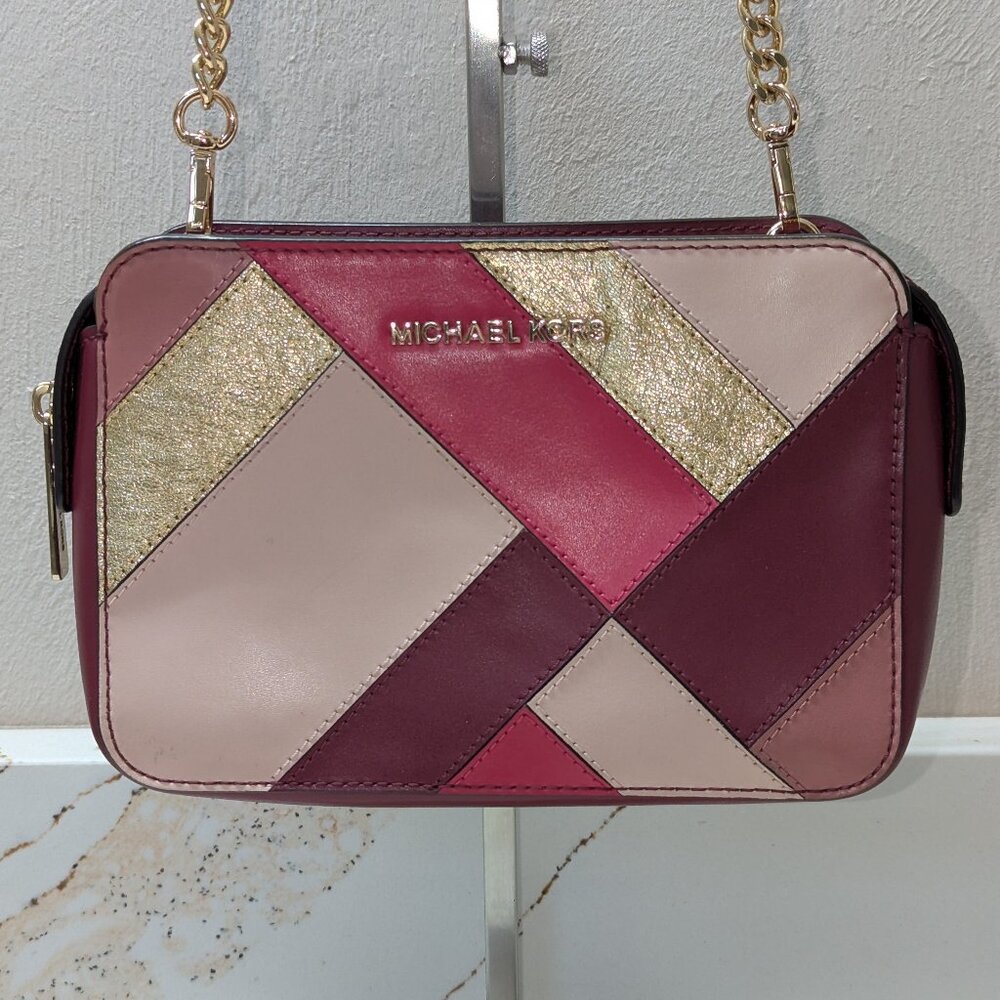 Michael Kors Multicolor Patchwork Crossbody Bag - Picture 1 of 5